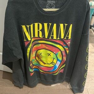 Nirvana sweatshirt L/XL oversized